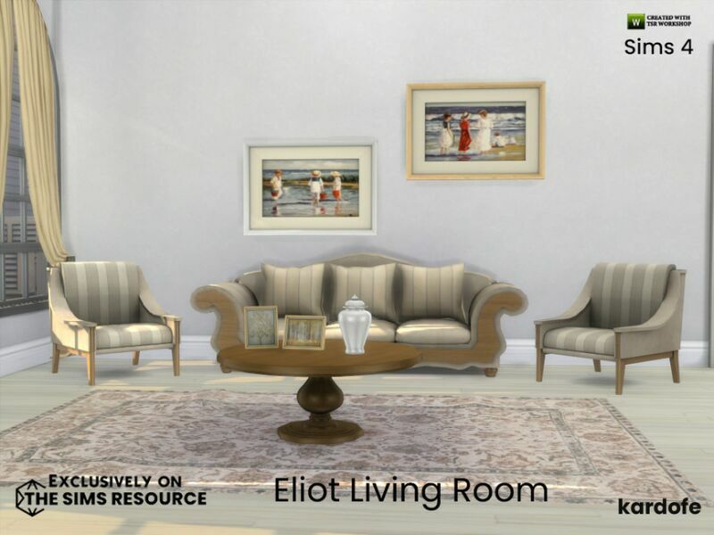 Eliot Living Room By Kardofe 2 sims 4 cc eliot living room by kardofe 7