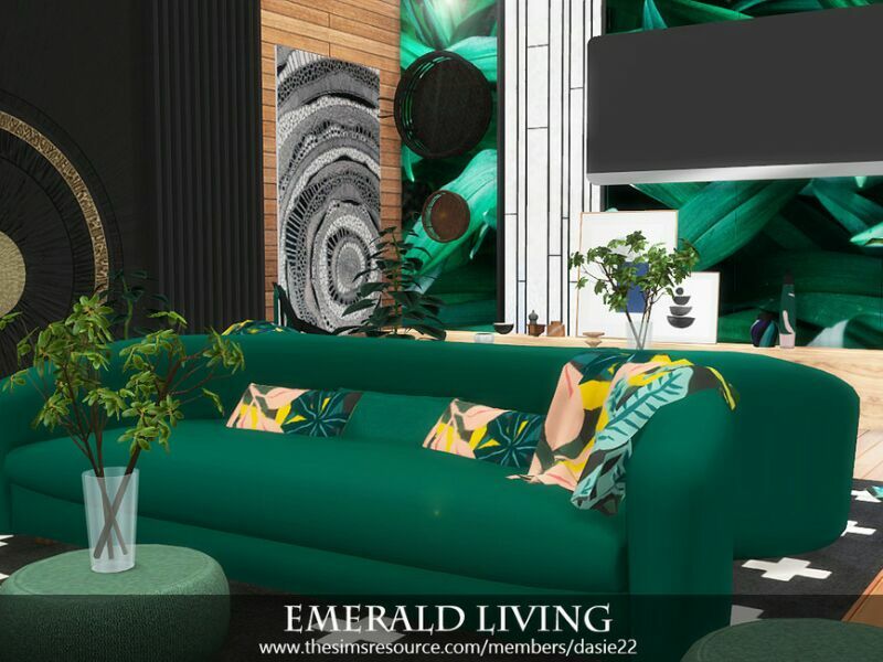Emerald Living By Dasie2 2 sims 4 cc emerald living by dasie2 3
