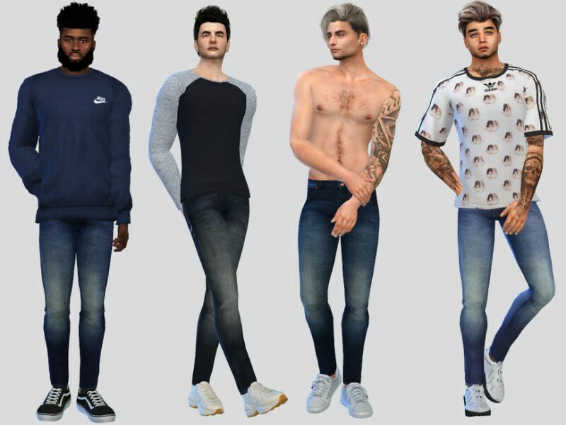 Emill Denim Jeans By Mclaynesims 1 Emill Denim Jeans By Mclaynesims Sims 4 CC