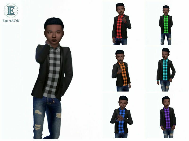 Erinaok Boy’S Jacket 1230 (GET Famous Needed) By Erinaok 1 Erinaok Boy’S Jacket 1230 (GET Famous Needed) By Erinaok Sims 4 CC