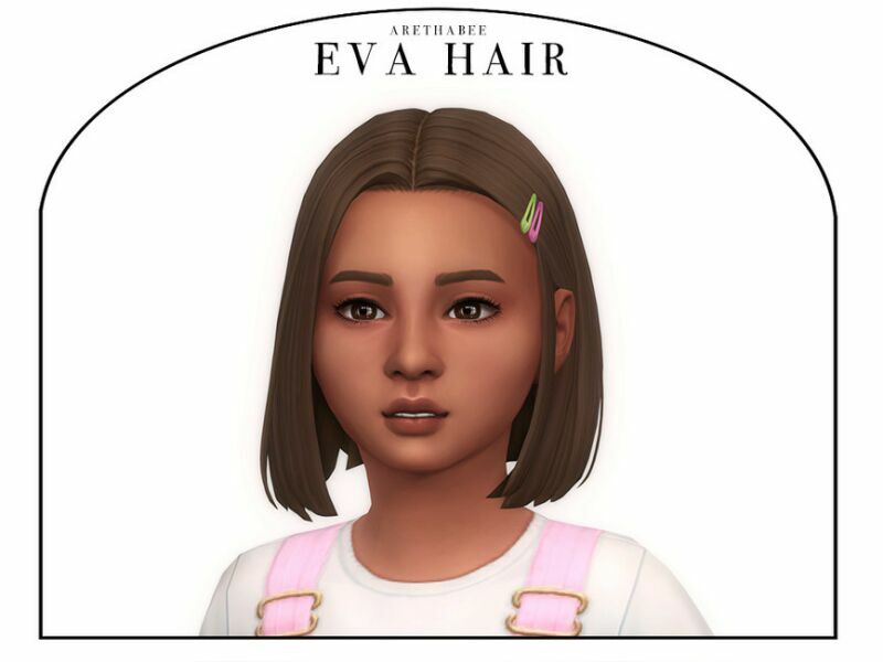 EVA Hair (Children) By Arethabee 1 EVA Hair (Children) By Arethabee Sims 4 CC