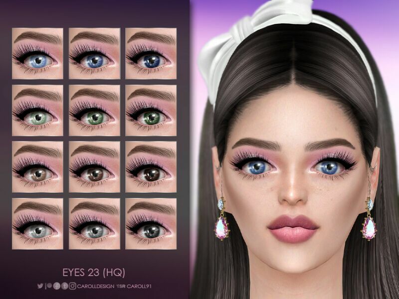 Eyes 23 (HQ) By Caroll91 1 Eyes 23 (HQ) By Caroll91 Sims 4 CC