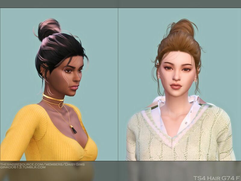 Female Hair G74 By Daisy-Sims 1 Female Hair G74 By Daisy-Sims Sims 4 CC