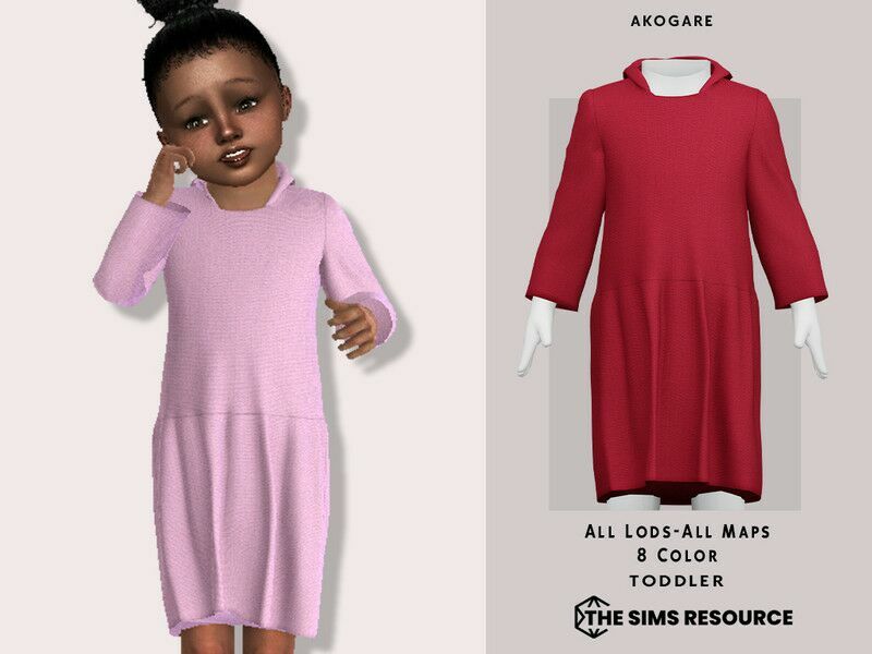 Female Toddler Clothing – T Alaina Dress 1 Female Toddler Clothing – T Alaina Dress Sims 4 CC