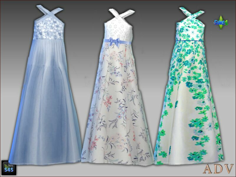 Formal Dresses And Hats 7 sims 4 cc formal dresses and hats 2