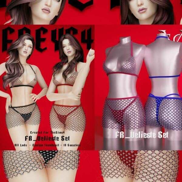 Fr_Velieste SET By Freys4 1 Fr_Velieste SET By Freys4 Sims 4 CC