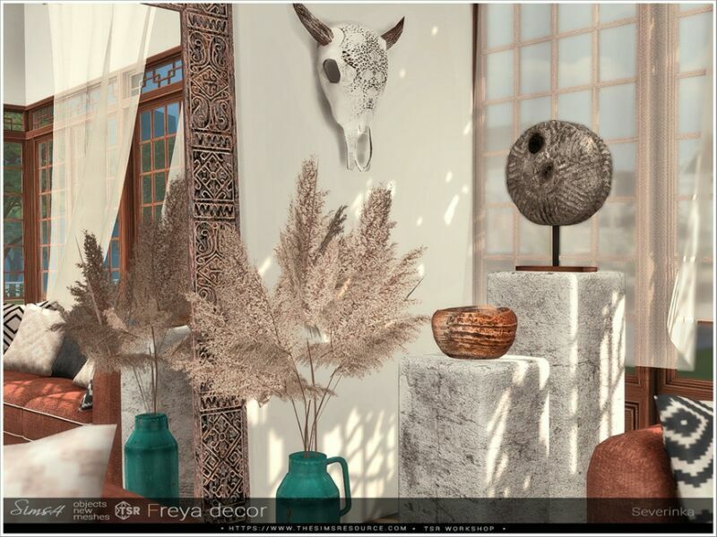Freya Decor By Severinka_ 3 sims 4 cc freya decor by severinka 2