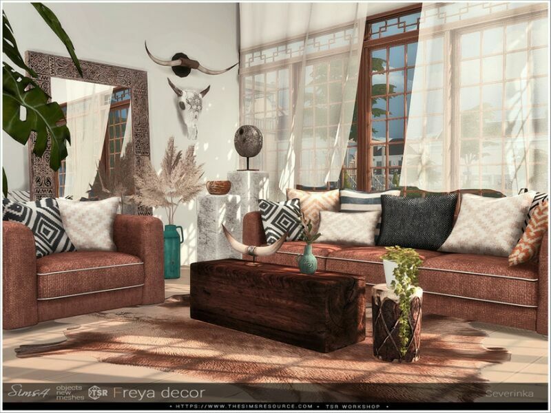Freya Decor By Severinka_ 2 sims 4 cc freya decor by severinka 3