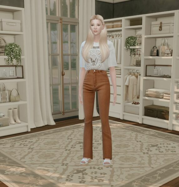 Friends Sitcom – Phoebe Buffay 2 sims 4 cc friends sitcom phoebe buffay 3