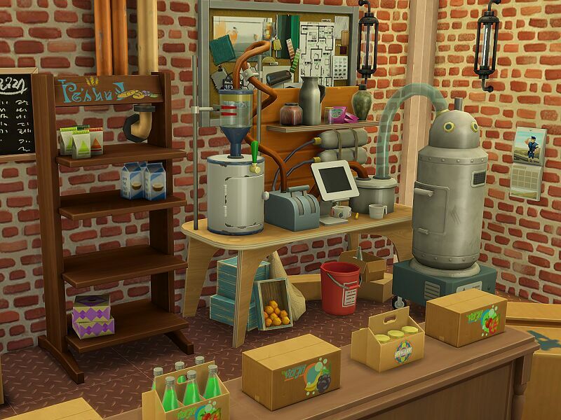 Fruit Juice Factory – NO CC By Flubs79 4 sims 4 cc fruit juice factory no cc by flubs79 5