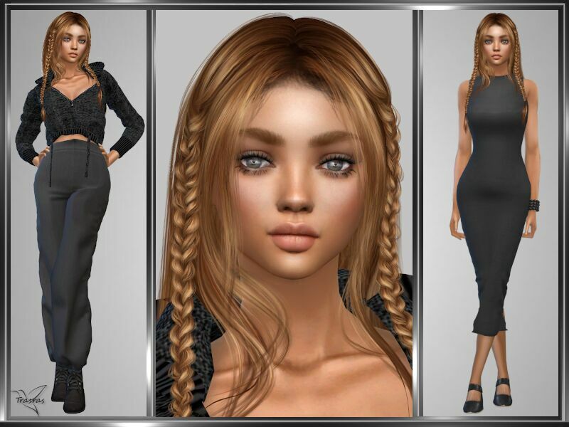 Geraldine Grillon By Trasras 1 Geraldine Grillon By Trasras Sims 4 CC