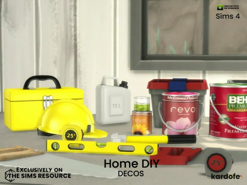 Home DIY Decos By Kardofe 4 sims 4 cc home diy decos by kardofe 2