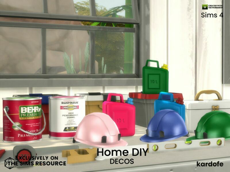 Home DIY Decos By Kardofe 2 sims 4 cc home diy decos by kardofe 3