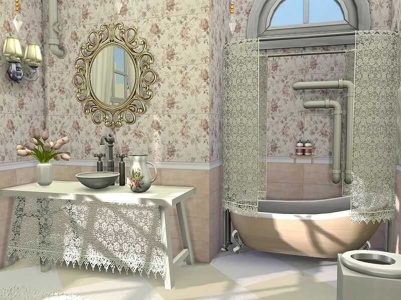 Hortense Bathroom – CC By Flubs79 4 sims 4 cc hortense bathroom cc by flubs79 2