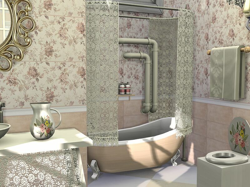 Hortense Bathroom – CC By Flubs79 3 sims 4 cc hortense bathroom cc by flubs79 3