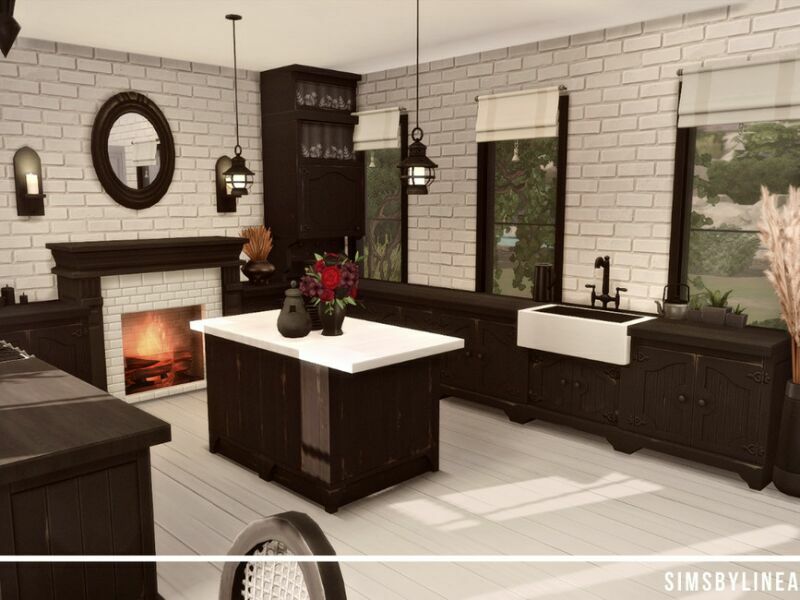 Idyllic Farmhouse Estate By Simsbylinea 4 sims 4 cc idyllic farmhouse estate by simsbylinea 5