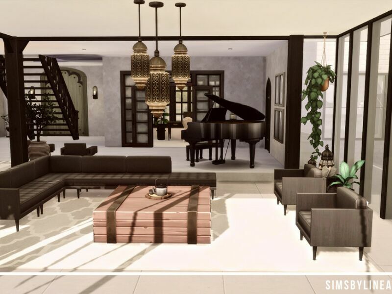 Idyllic Farmhouse Estate By Simsbylinea 3 sims 4 cc idyllic farmhouse estate by simsbylinea 6