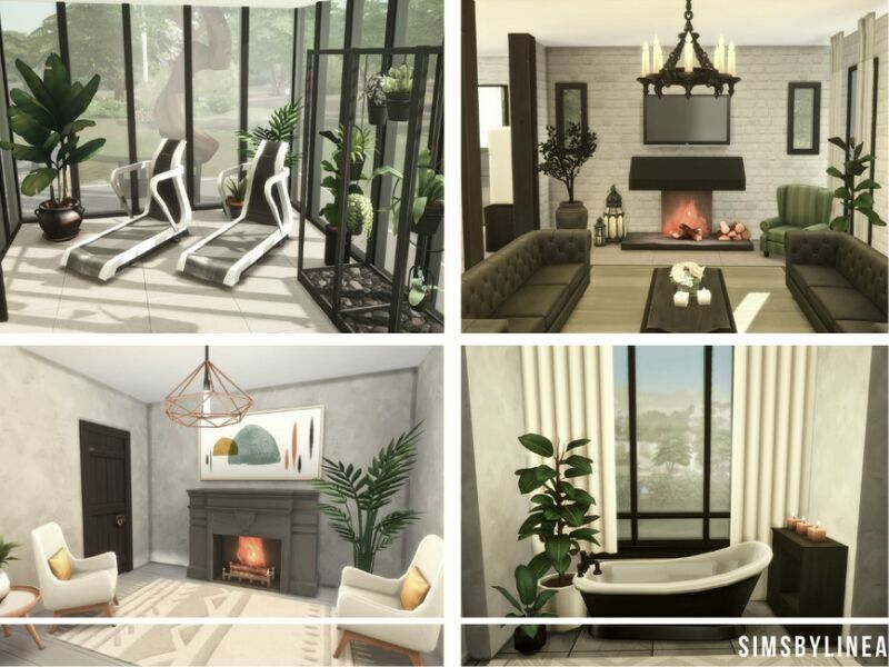 Idyllic Farmhouse Estate By Simsbylinea 2 sims 4 cc idyllic farmhouse estate by simsbylinea 7