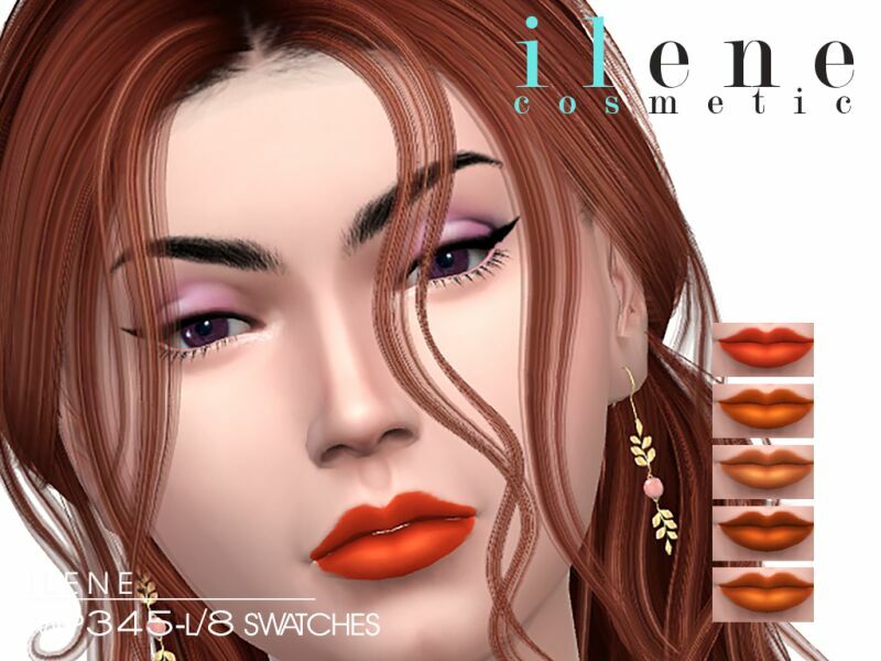 Ilene_ Mlp345-L Lipstick 1 Ilene_ Mlp345-L Lipstick Sims 4 CC