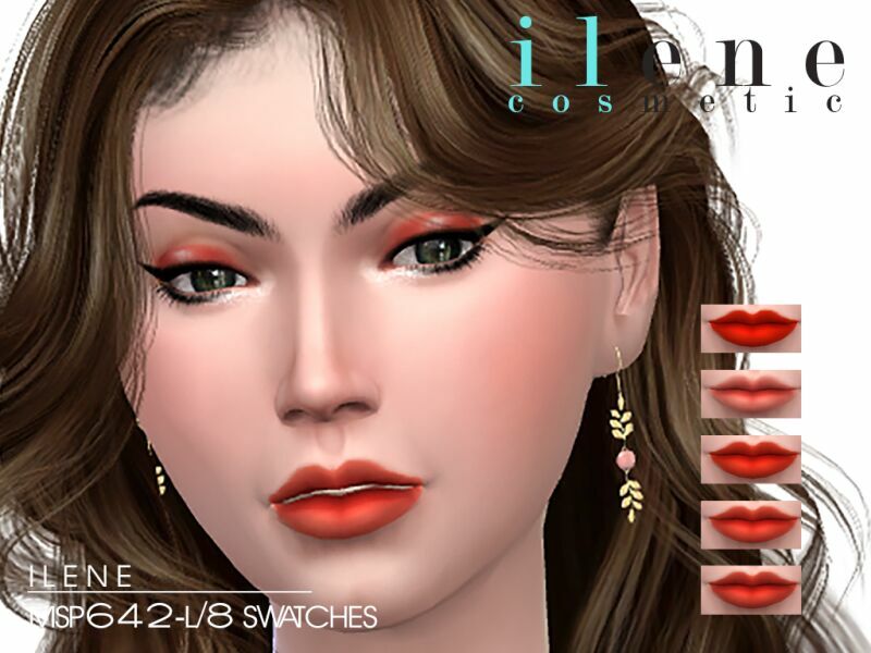 Ilene_E Msp642-L Lipstick 1 Ilene_E Msp642-L Lipstick Sims 4 CC