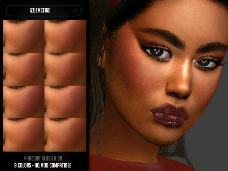 IMF Phaedra Blush N.89 By Izziemcfire 1 IMF Phaedra Blush N.89 By Izziemcfire Sims 4 CC