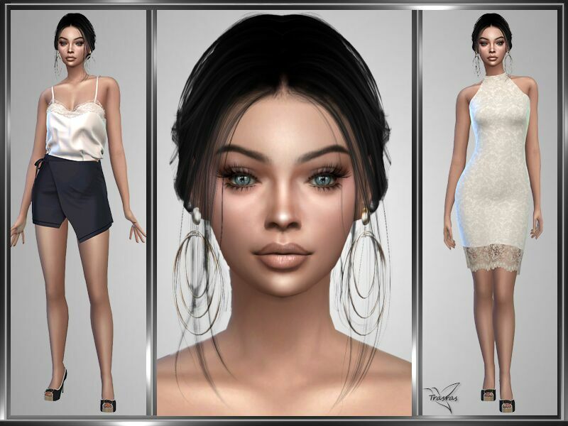 Irene Idanom By Trasras 1 Irene Idanom By Trasras Sims 4 CC