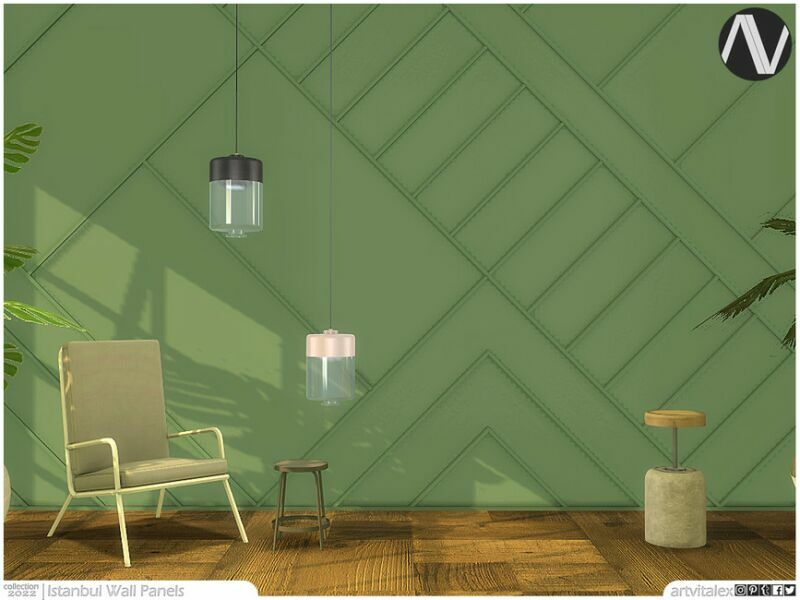 Istanbul Wall Panels By Artvitalex 1 Istanbul Wall Panels By Artvitalex Sims 4 CC