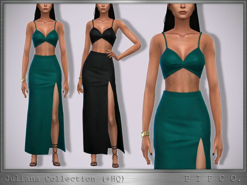 Juliana TOP. By Pipco 1 Juliana TOP. By Pipco Sims 4 CC