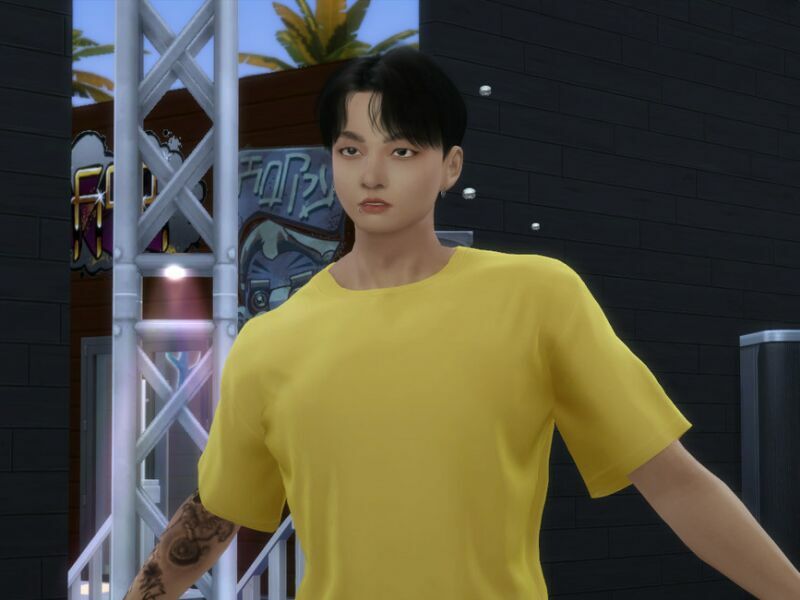 Jungkook – Jeon Jeongguk – BTS (Request) By Starafanka 2 sims 4 cc jungkook jeon jeongguk bts request by starafanka 3