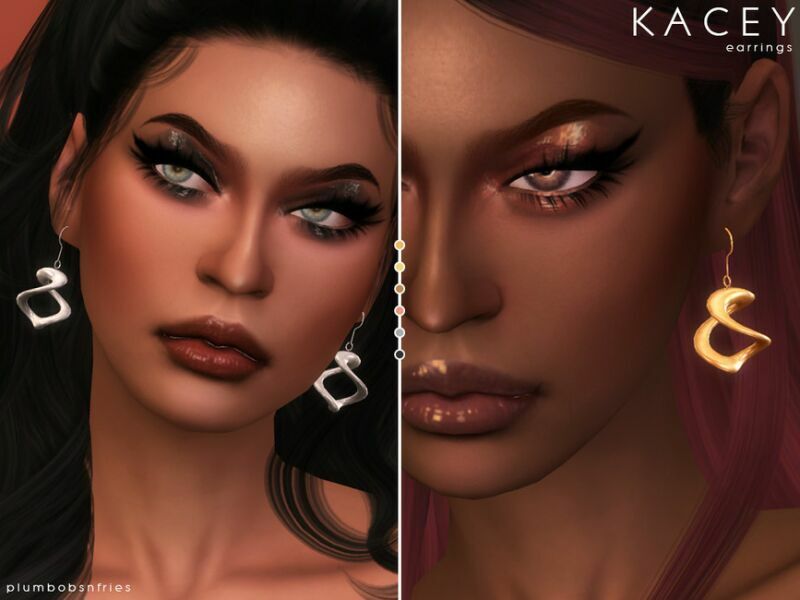Kacey | Earrings 1 Kacey | Earrings Sims 4 CC