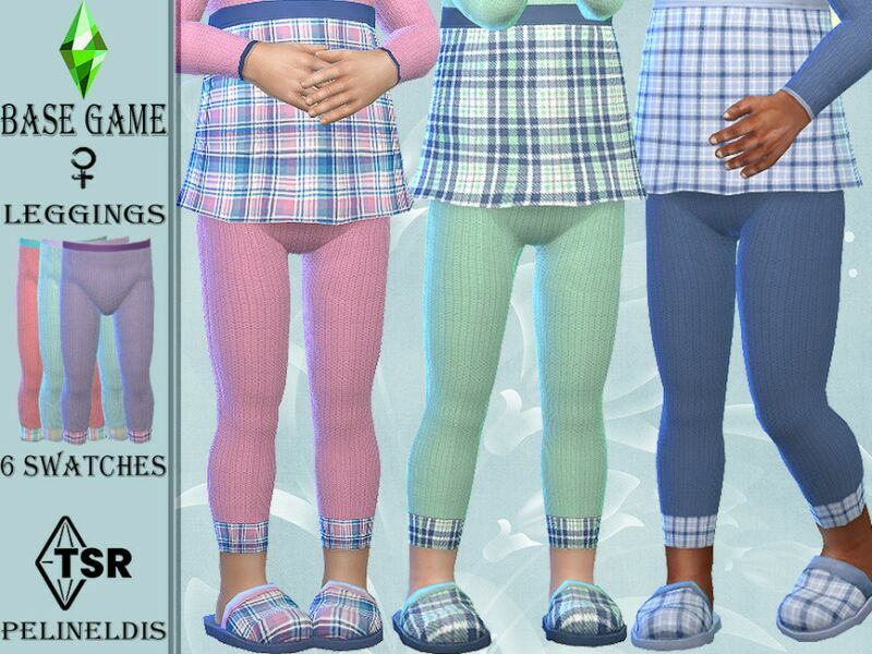 Knitted Leggings By Pelineldis 1 Knitted Leggings By Pelineldis Sims 4 CC