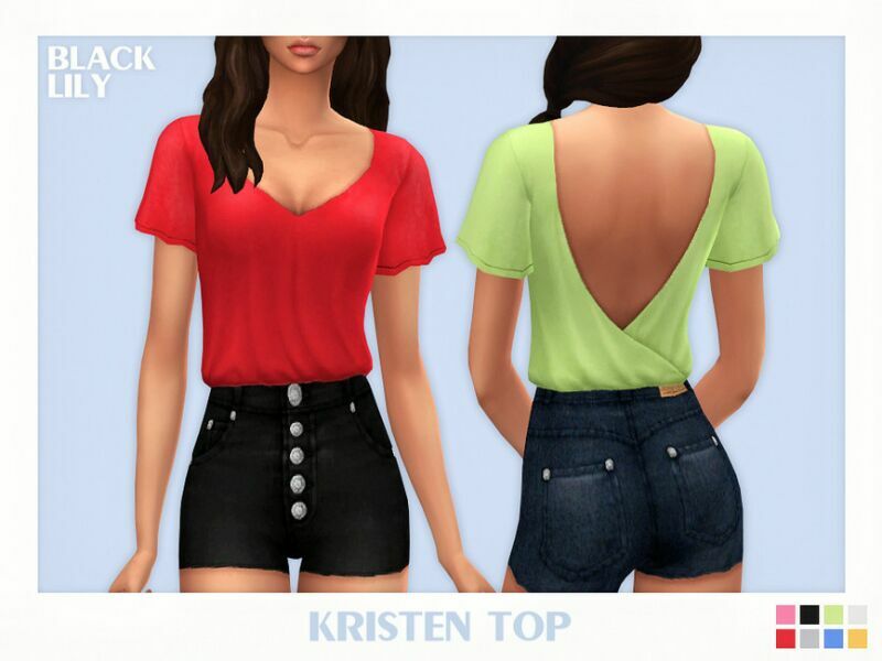 Kristen TOP 1 Kristen TOP Sims 4 CC