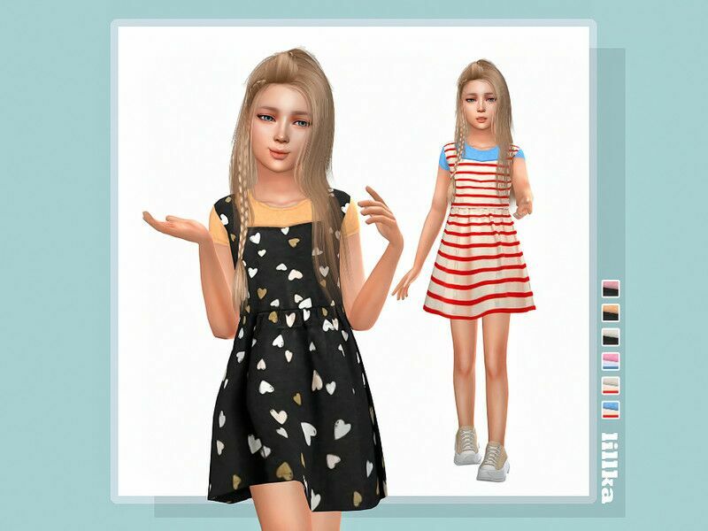 Larina Dress 1 Larina Dress Sims 4 CC