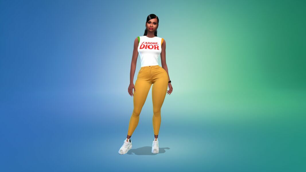 Latrisha London & “THE Audition V2 Dime” Body Preset By VTK 6 sims 4 cc latrisha london the audition v2 dime body preset by vtk 7
