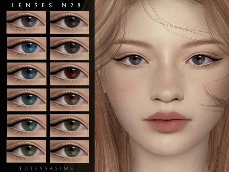 Lenses N28 By Lutessasims 1 Lenses N28 By Lutessasims Sims 4 CC