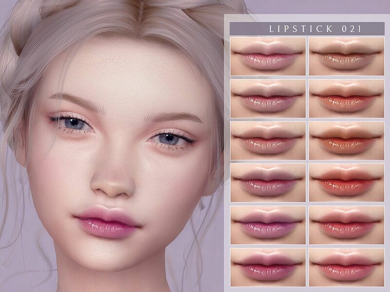 Lipstick 021 By Lutessasims 1 Lipstick 021 By Lutessasims Sims 4 CC