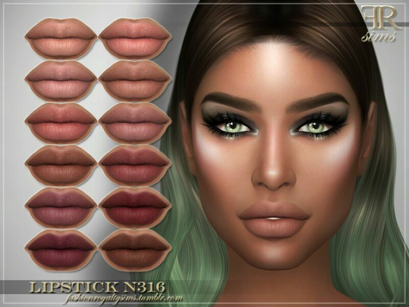 Lipstick N316 By Fashionroyaltysims 1 Lipstick N316 By Fashionroyaltysims Sims 4 CC