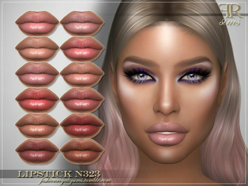 Lipstick N323 By Fashionroyaltysims 1 Lipstick N323 By Fashionroyaltysims Sims 4 CC