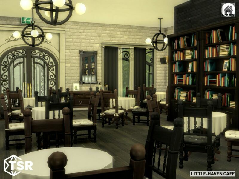 Little Haven Cafe By Pinkfizzzzz 7 sims 4 cc little haven cafe by pinkfizzzzz 2