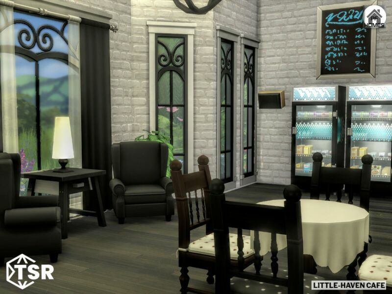 Little Haven Cafe By Pinkfizzzzz 5 sims 4 cc little haven cafe by pinkfizzzzz 4