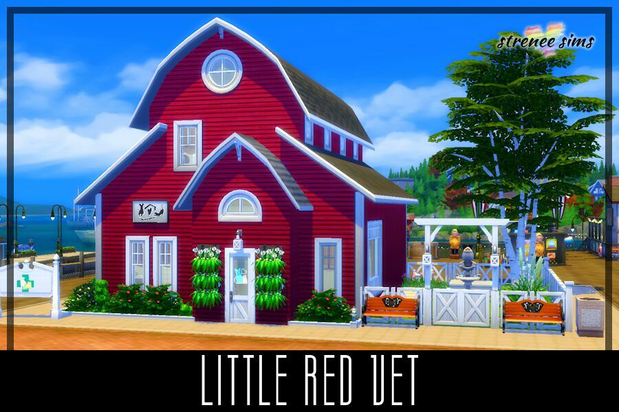 Little RED VET 1 Little RED VET Sims 4 CC