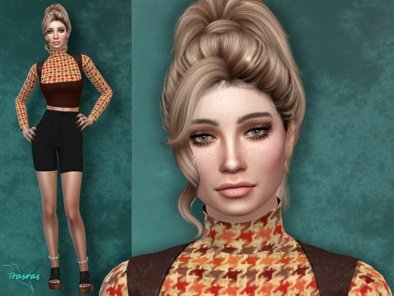 Louise Lapere By Trasras 1 Louise Lapere By Trasras Sims 4 CC