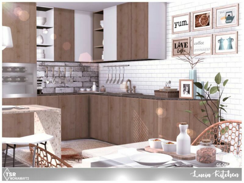 Lucia Kitchen By Moniamay72 6 sims 4 cc lucia kitchen by moniamay72 2