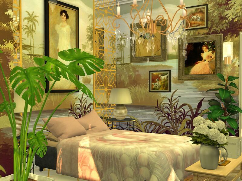 Lynett Bedroom – CC By Flubs79 1 Lynett Bedroom – CC By Flubs79 Sims 4 CC