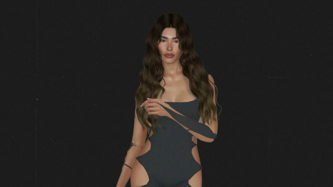 Madison Beer SIM + Skin + Eyes By Tunnelvision 1 Madison Beer SIM + Skin + Eyes By Tunnelvision Sims 4 CC