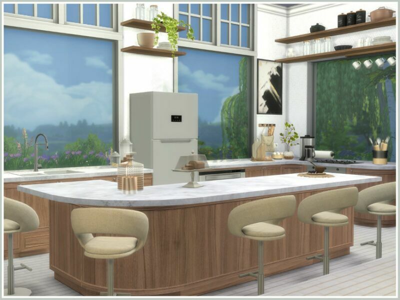 Maia’S Country House By Philo 3 sims 4 cc maias country house by philo 6