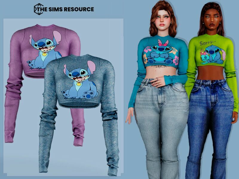 Malay TOP By Couquett 1 Malay TOP By Couquett Sims 4 CC