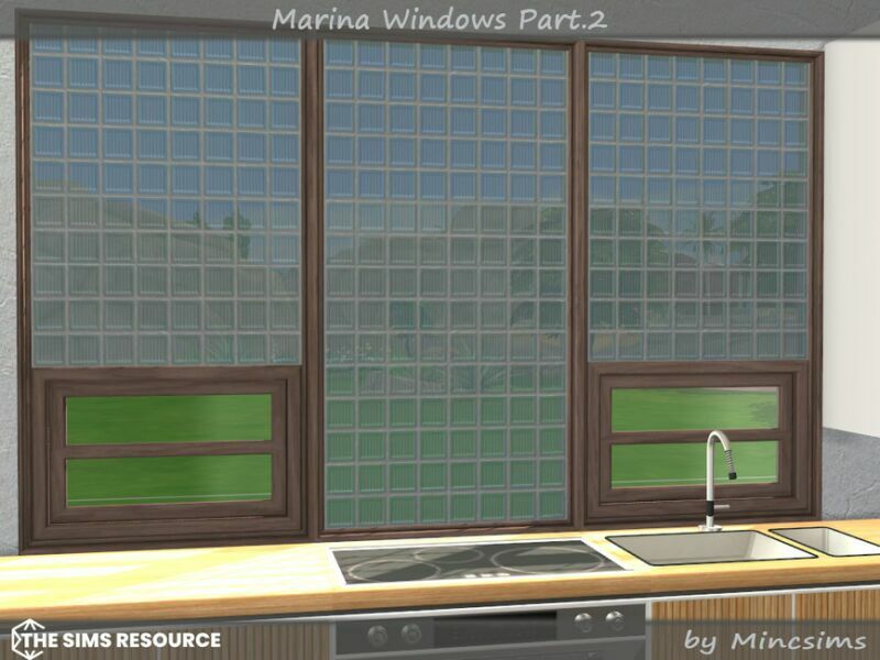 Marina Windows Part.02 By Mincsims 1 Marina Windows Part.02 By Mincsims Sims 4 CC