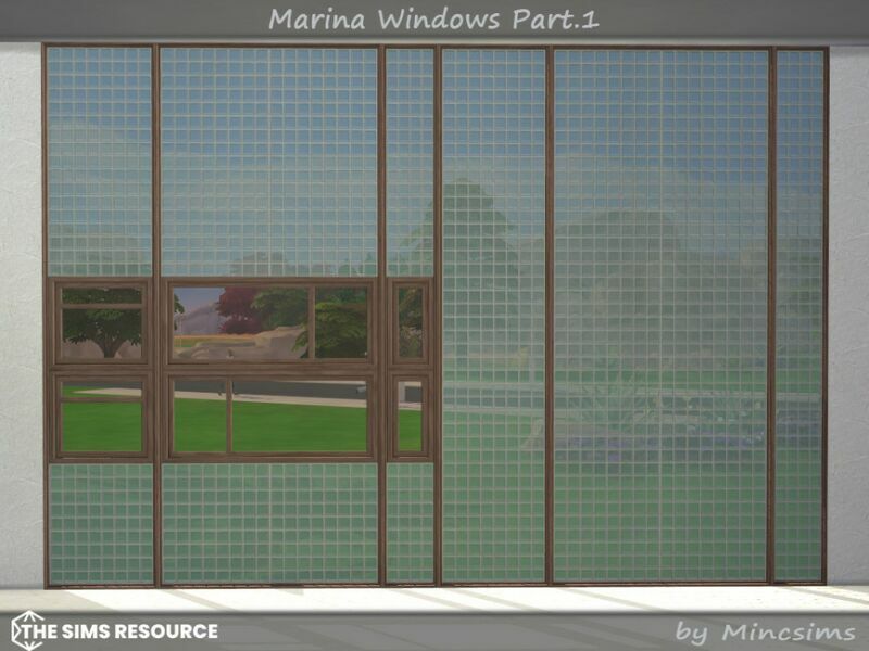 Marina Windows Part.02 By Mincsims 3 sims 4 cc marina windows part 02 by mincsims 6
