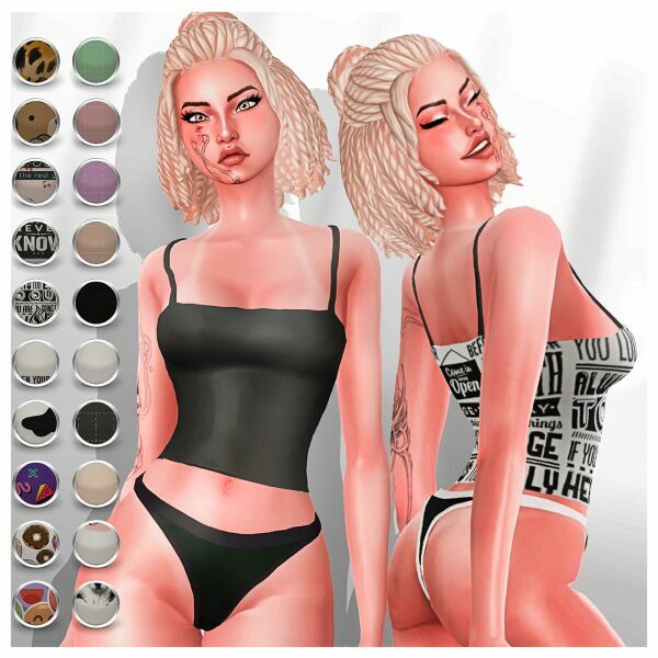 Matilda Comphy Underwear 2 sims 4 cc matilda comphy underwear 2